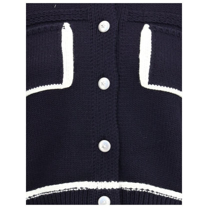 PINKO Cardigan with contrasting profiles by PINKO