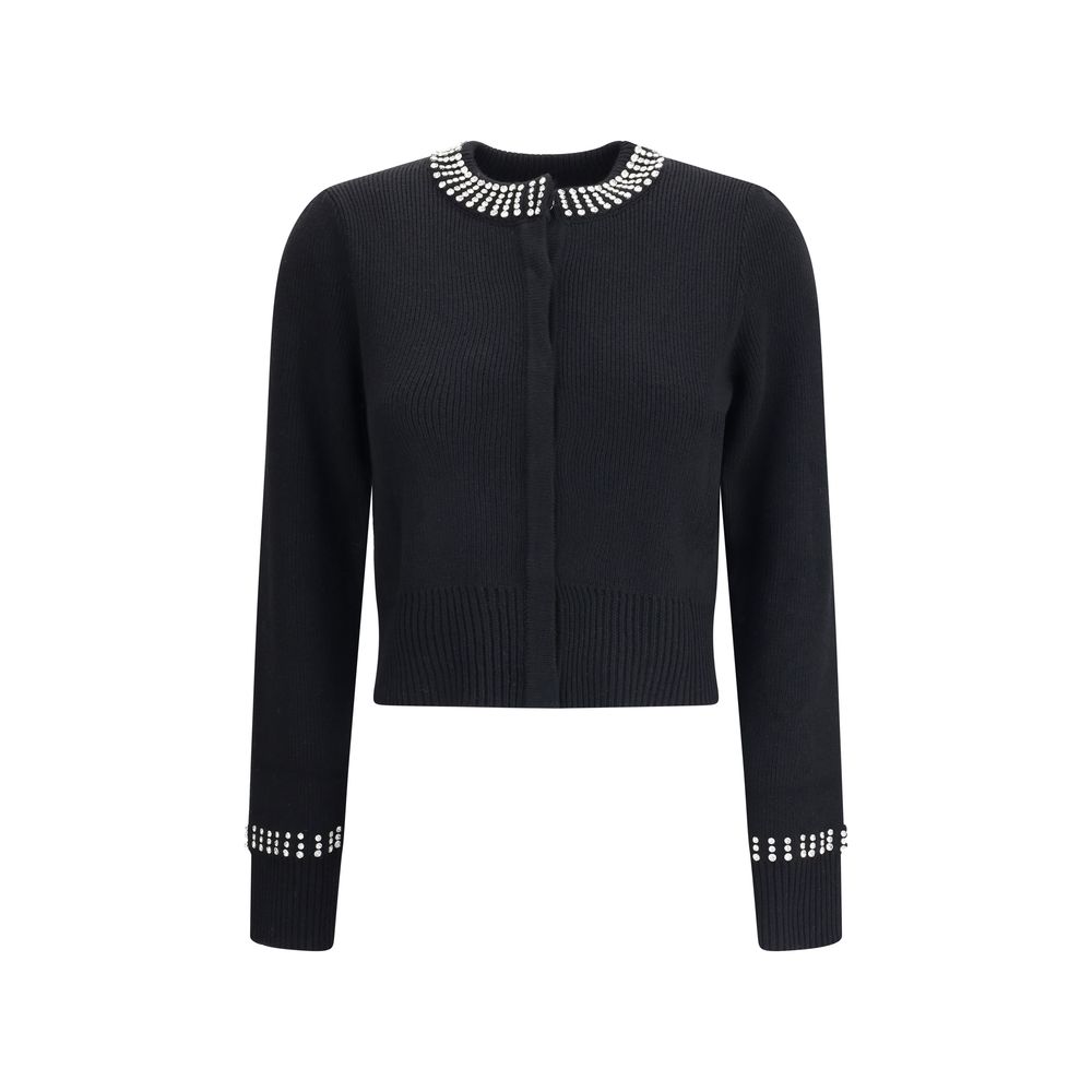 PINKO Rhinestone Cardigan by PINKO