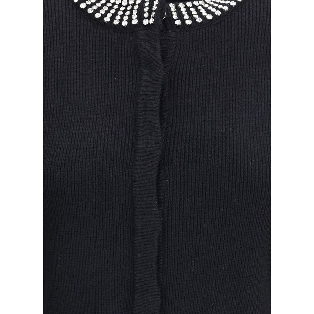 PINKO Rhinestone Cardigan by PINKO