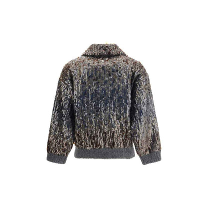 Brunello Cucinelli Sequined Cardigan