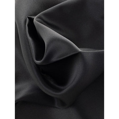 Dolce &amp; Gabbana Gray Silk Pocket Square