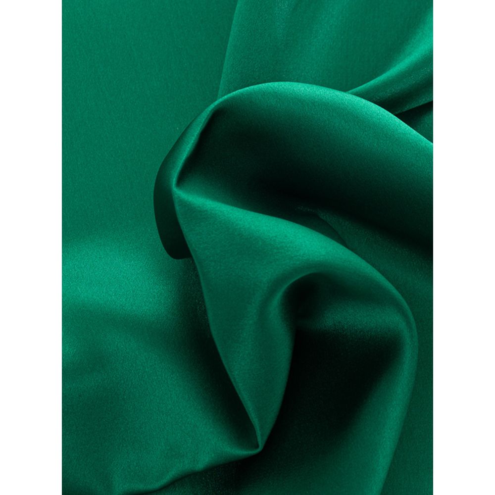 Dolce &amp; Gabbana Green Silk Pocket Square