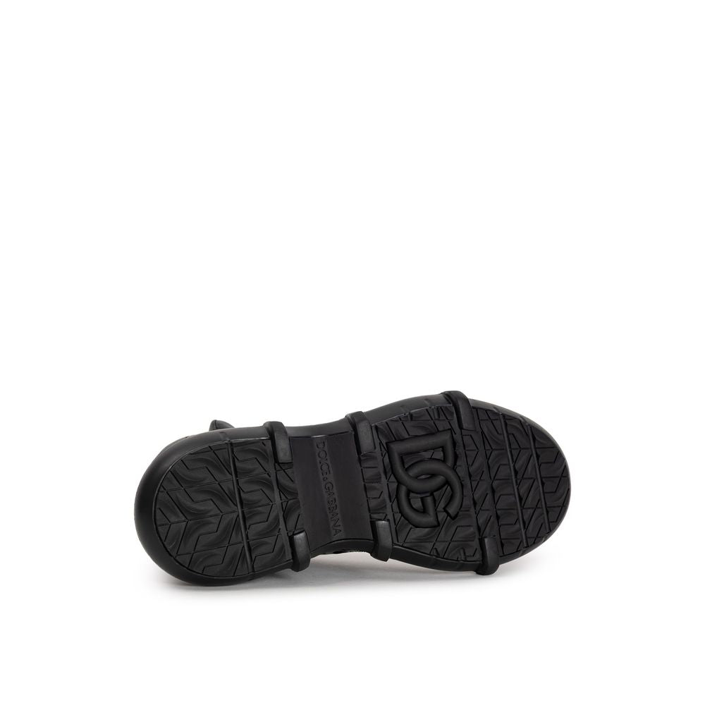 Dolce &amp; Gabbana Black Leather Oxfords And Derby