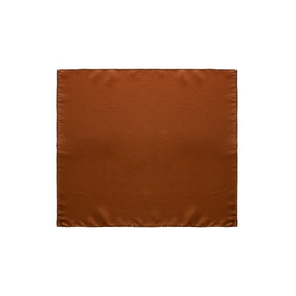 Dolce &amp; Gabbana Brown Silk Pocket Square