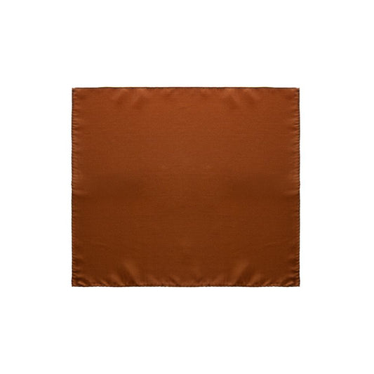 Dolce &amp; Gabbana Brown Silk Pocket Square