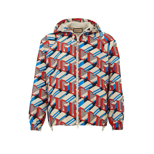 Gucci Multicolor Polyamide Jackets &amp; Coat