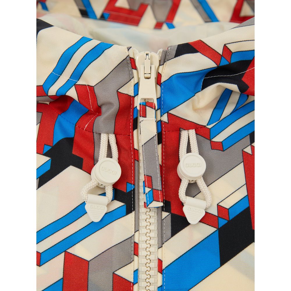 Gucci Multicolor Polyamide Jackets &amp; Coat