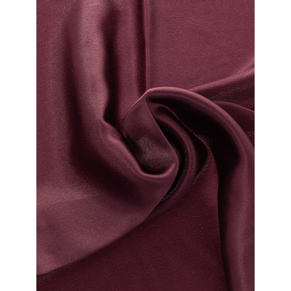 Dolce &amp; Gabbana Bordeaux Silk Pocket Square