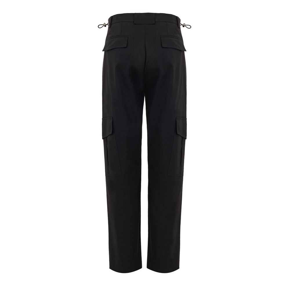 Dolce &amp; Gabbana Black Cotton Cargo Pant