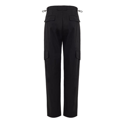 Dolce &amp; Gabbana Black Cotton Cargo Pant