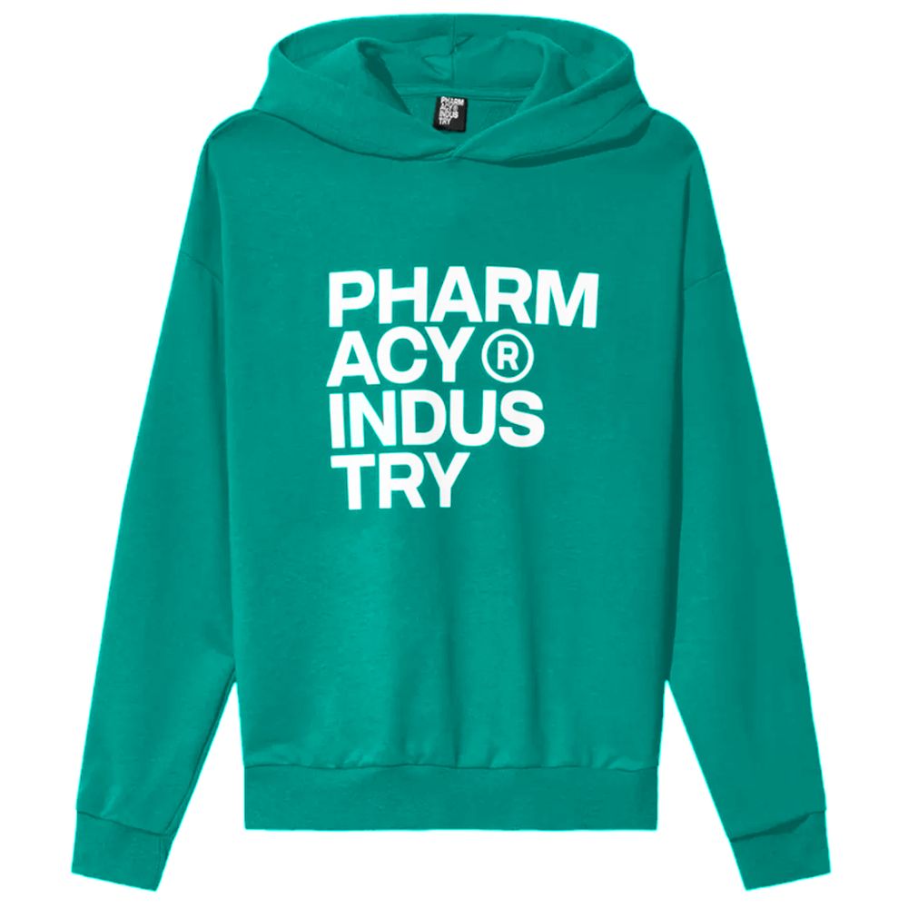 Pharmacy Industry Green Cotton Sweater by Pharmacy Industry