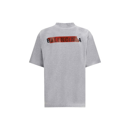 T-shirt avec motif Balenciaga collé au dos