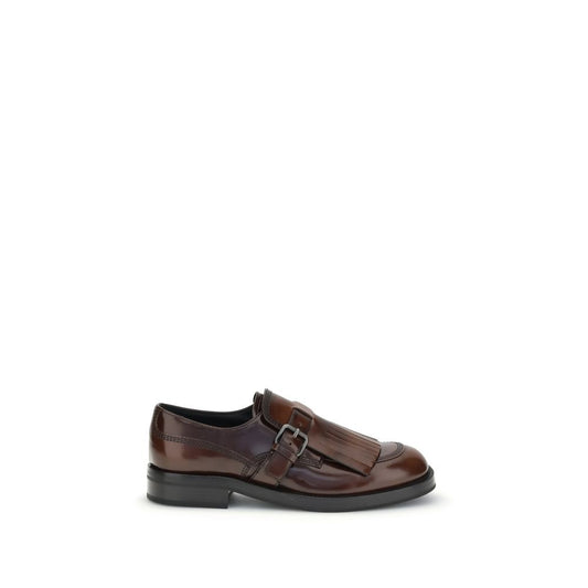 Church's Lace Up Shoes with Fringes Calf Leather Laced Shoes