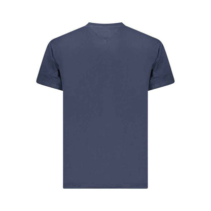 Tommy Hilfiger Blue Cotton Men T-Shirt