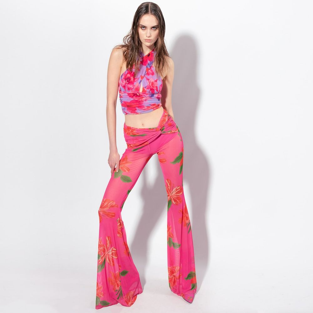PINKO Multicolor Polyester Jeans &amp; Pant