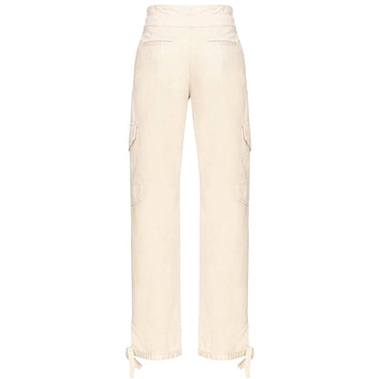 PINKO White Cotton Jeans &amp; Pant