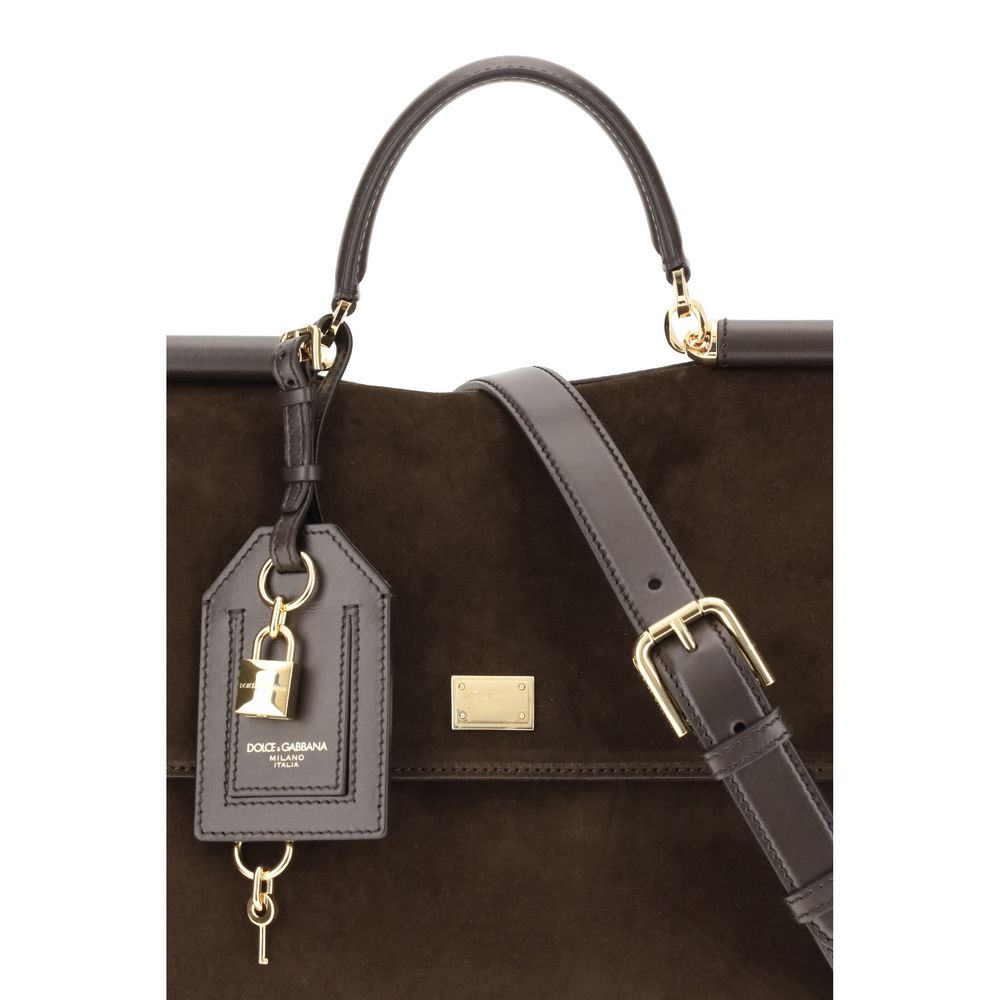 Dolce &amp; Gabbana Sicily suede Handbag