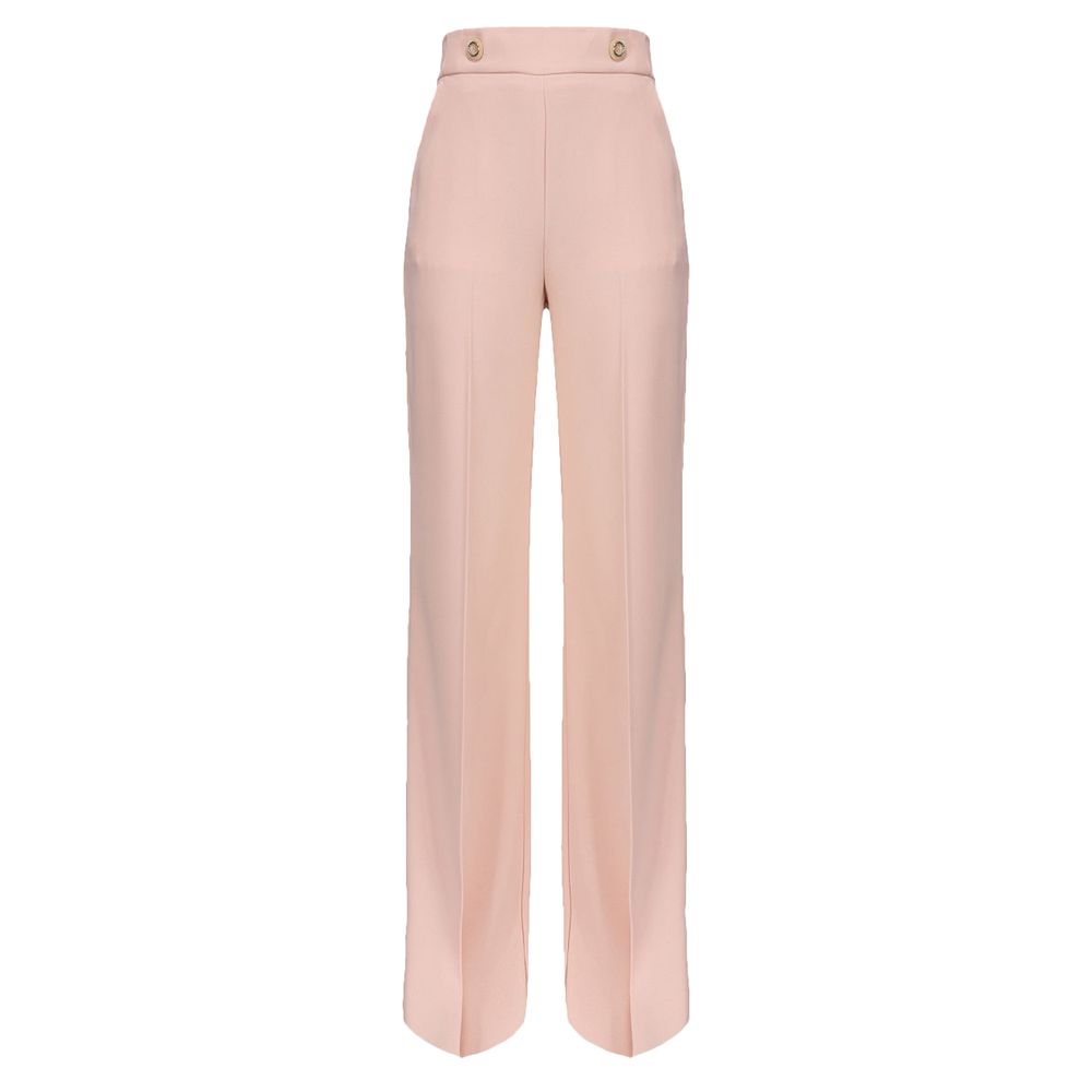 PINKO Pink Polyester Jeans &amp; Pant