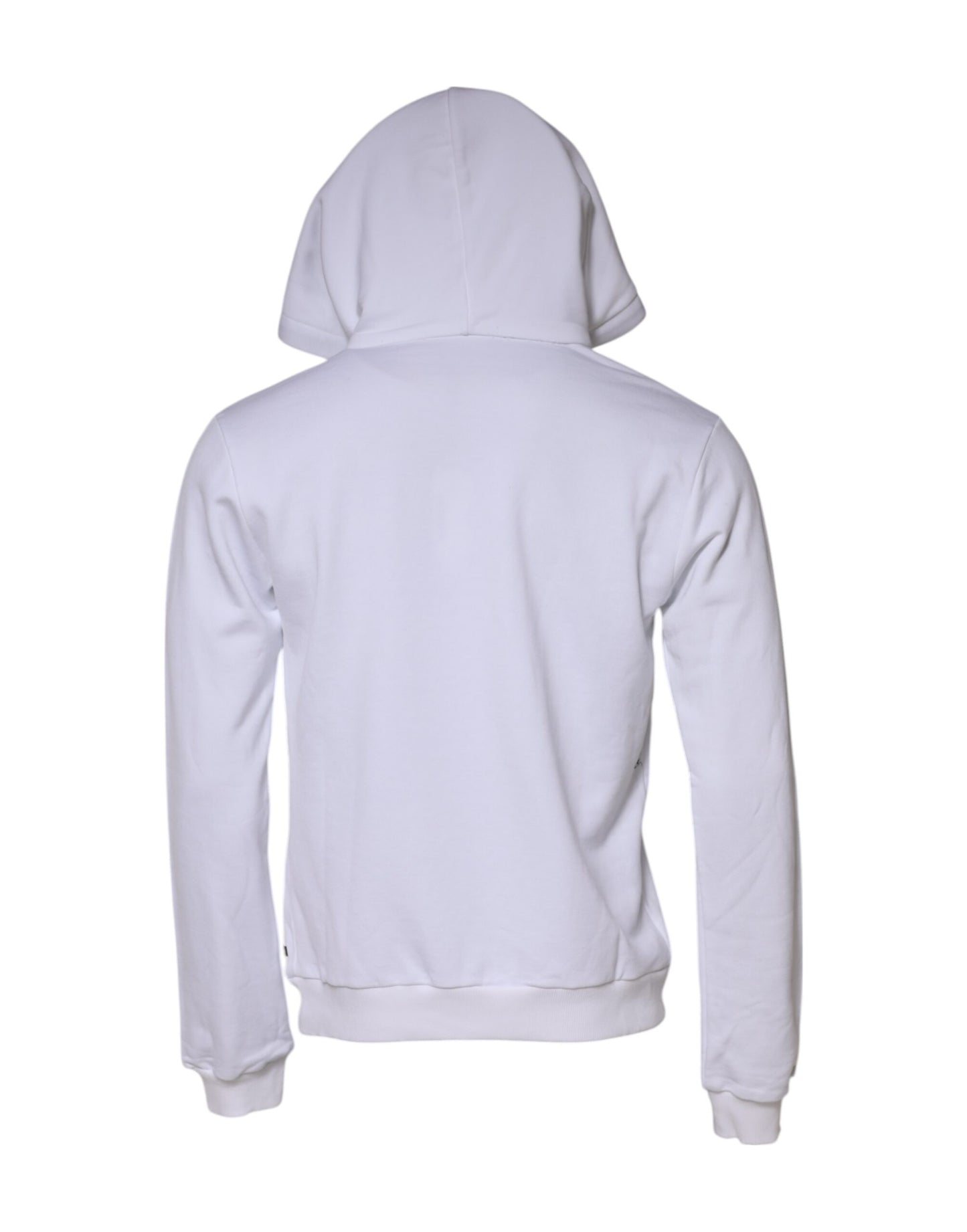 Dolce &amp; Gabbana White Sacred Heart Hooded Sweatshirt Sweater