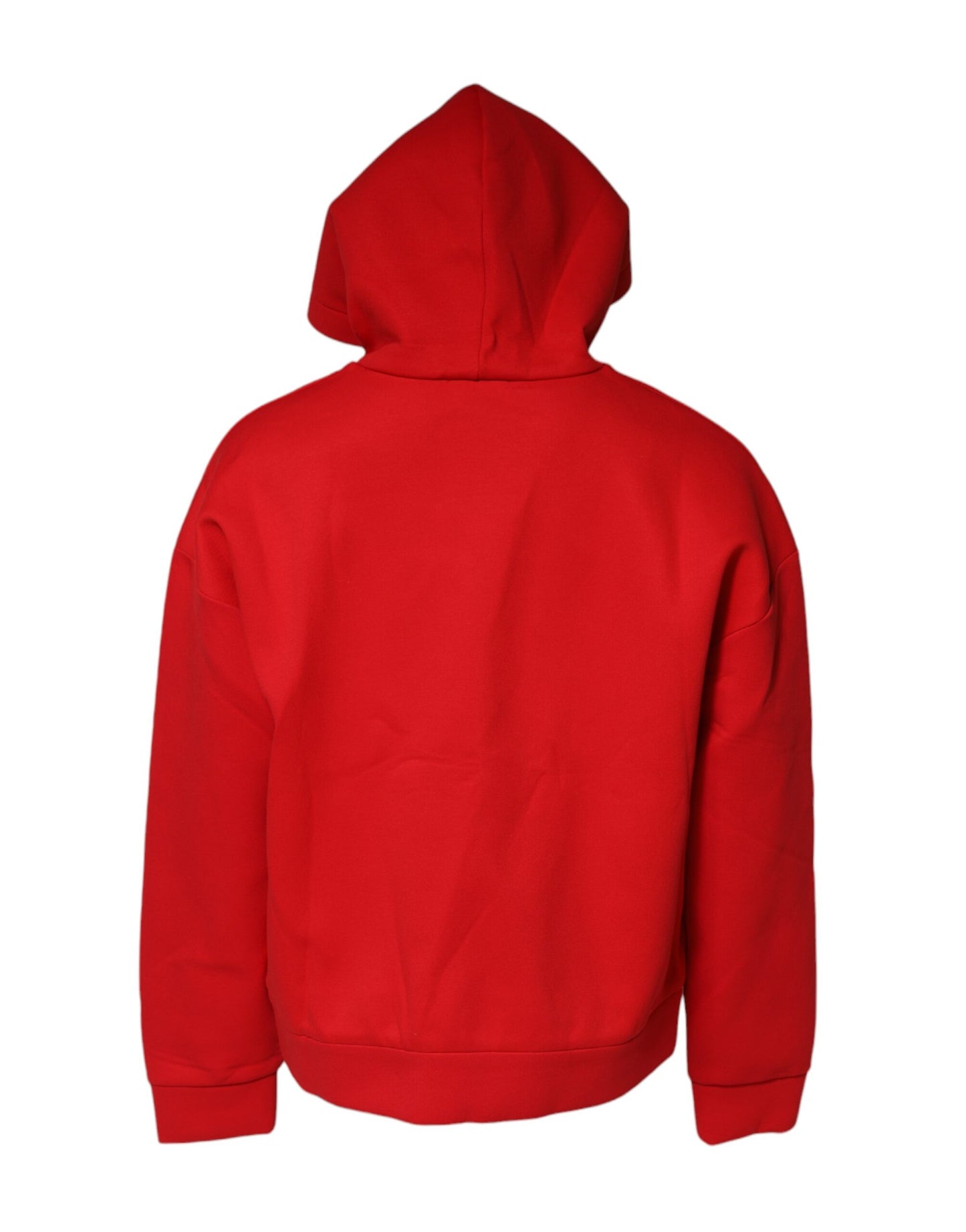 Dolce &amp; Gabbana Red DG Logo Hooded Men Sweatshirt Sweater