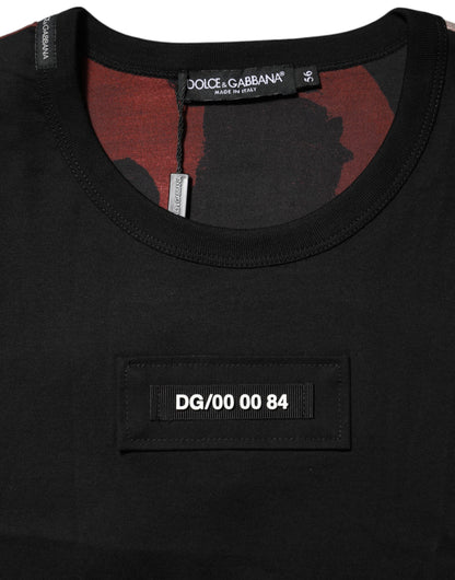 Dolce &amp; Gabbana Multicolor Camouflage Crew Neck T-shirt