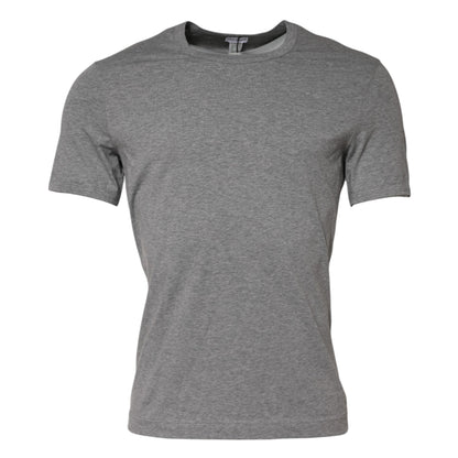 Dolce &amp; Gabbana Gray Crew Neck Short Sleeves Underwear T-shirt