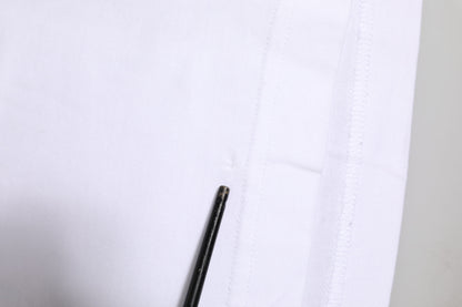 Dolce &amp; Gabbana White Logo Crew Neck Short Sleeves T-shirt