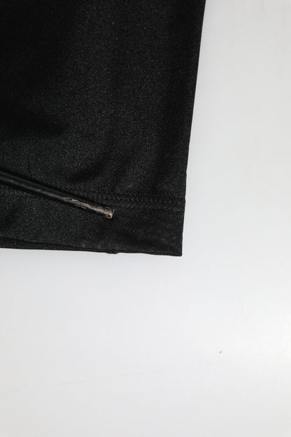 Dolce &amp; Gabbana Black Nylon Leggings Stretch Pants 