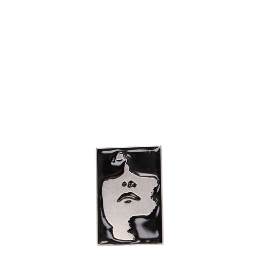 Neil Barrett Black Brass Brooches