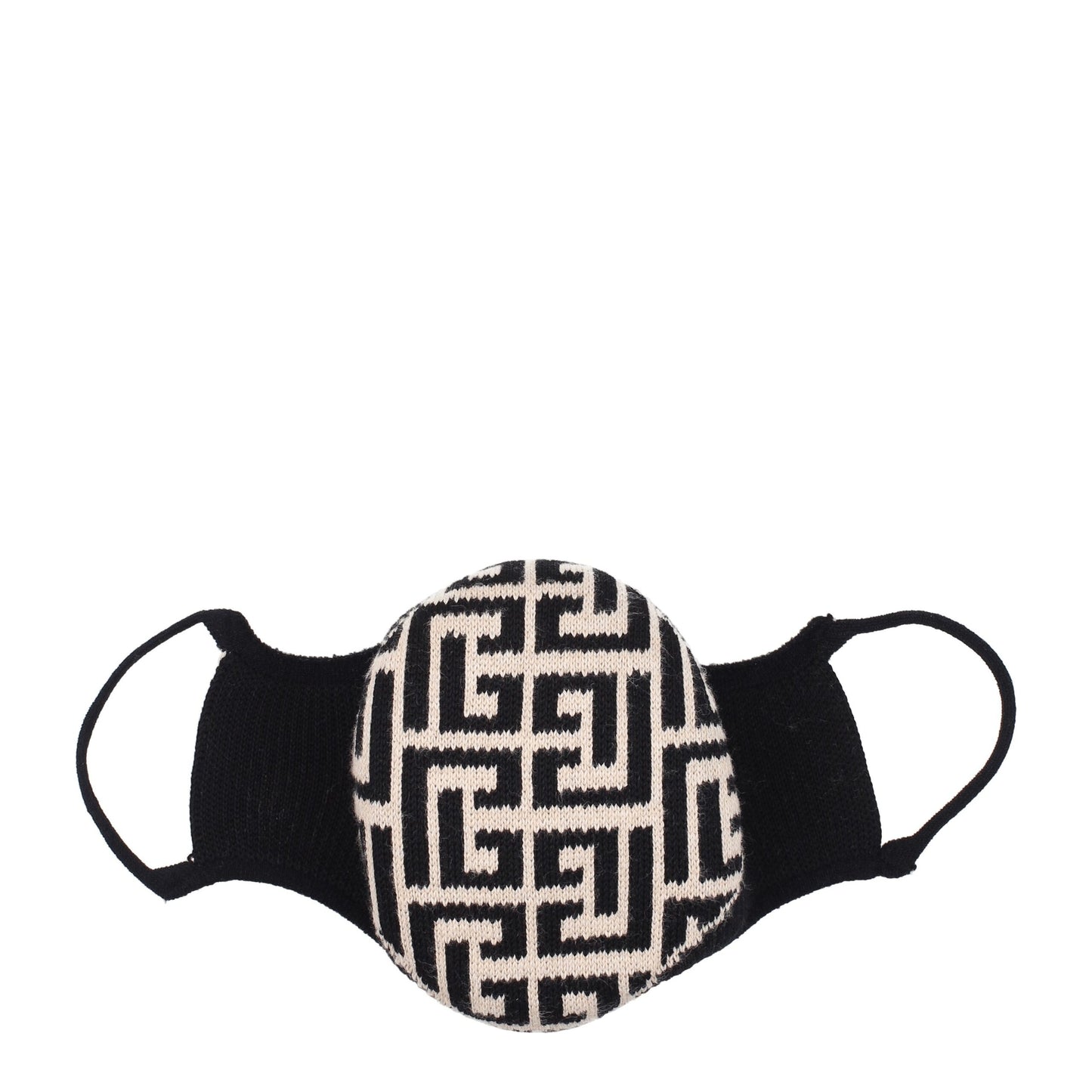 Balmain Beige Cotton Face Masks