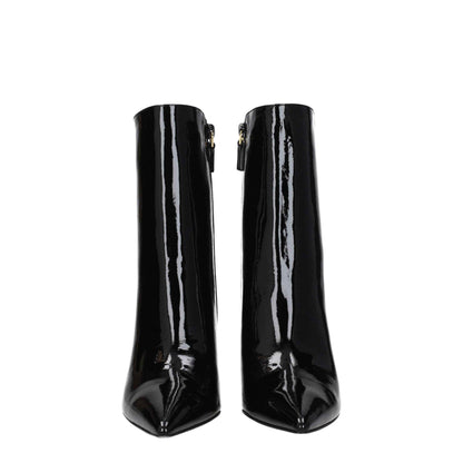 Stuart Weitzman Black Leather Ankle Boots by Stuart Weitzman