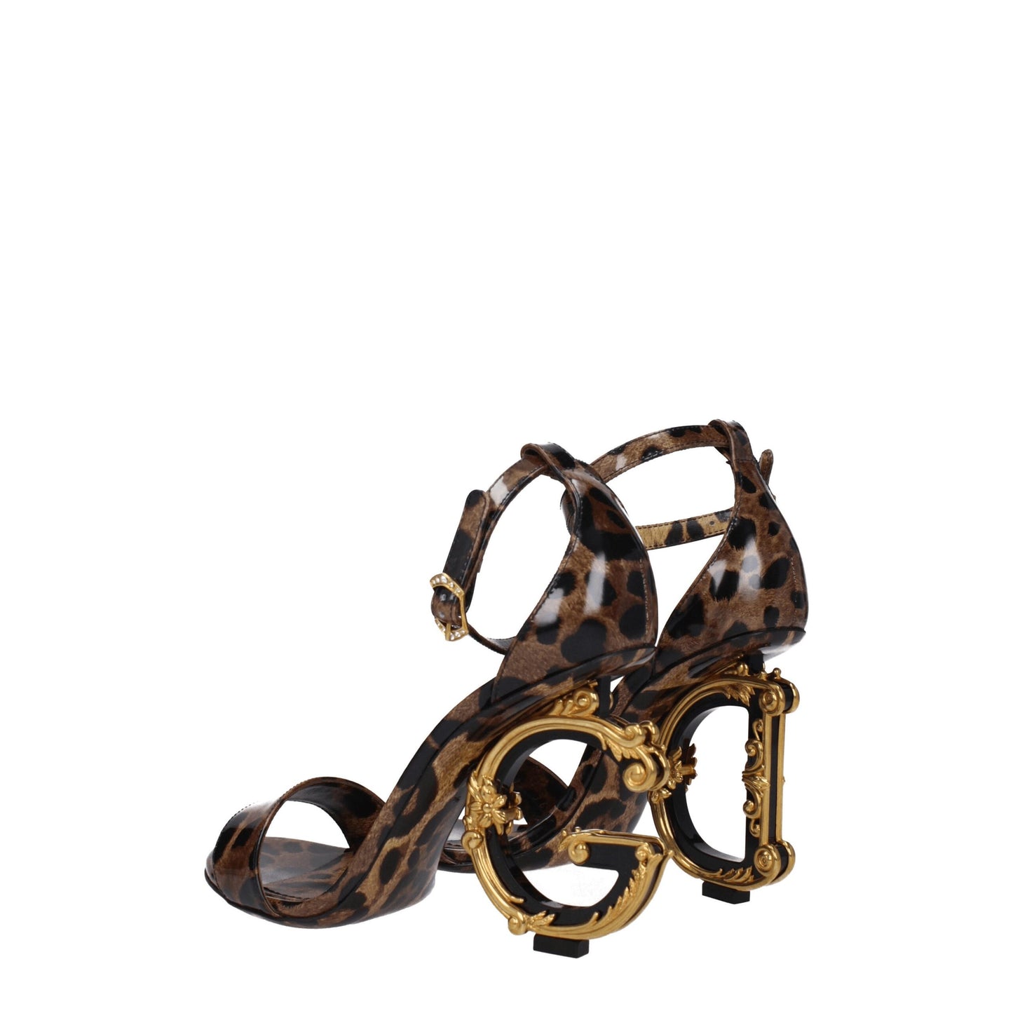 Dolce &amp; Gabbana Brown Leather Sandals