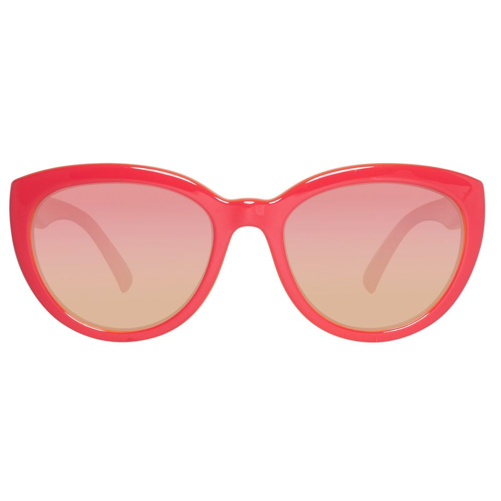 Benetton Red Injected Sunglasses by Benetton