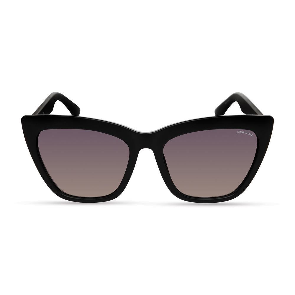 Kenneth Cole Black Injected Sunglasses by Kenneth Cole