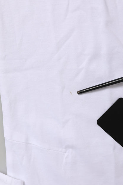 Dolce &amp; Gabbana White Short Sleeves Crew Neck Top T-shirt