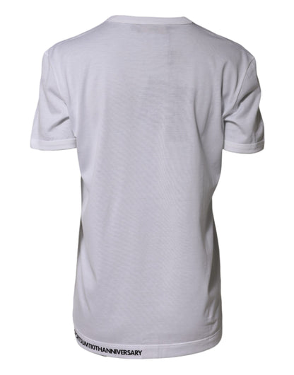 Dolce &amp; Gabbana White DG Loves Moscow Crew Neck T-shirt