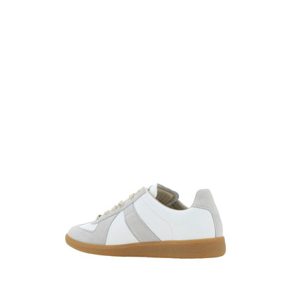 Margiela Sneakers Kalfleer Suede Paneelvormig Gumzool
