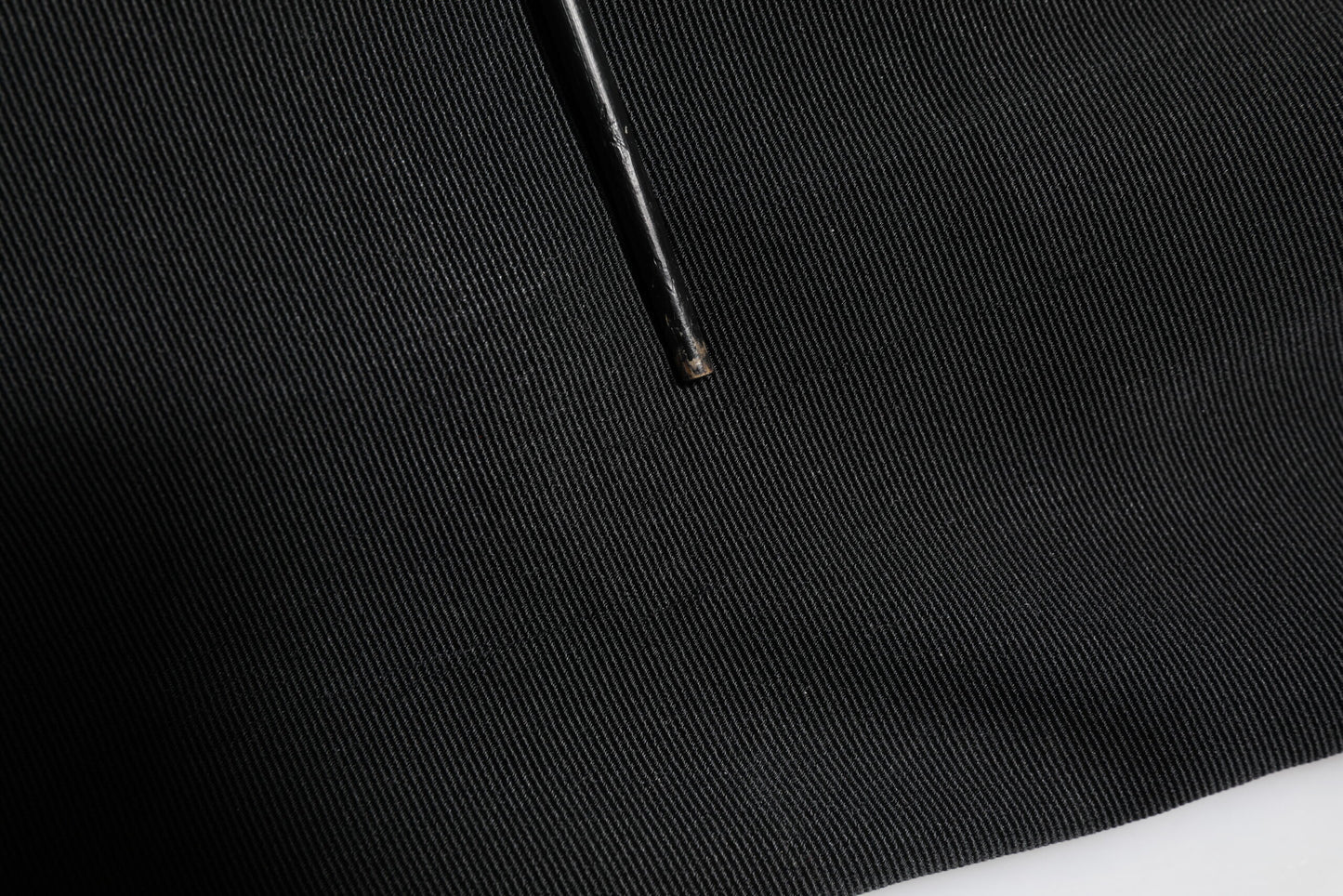 Dolce &amp; Gabbana Black Acetate HighWaist Tapered Trouser Pants