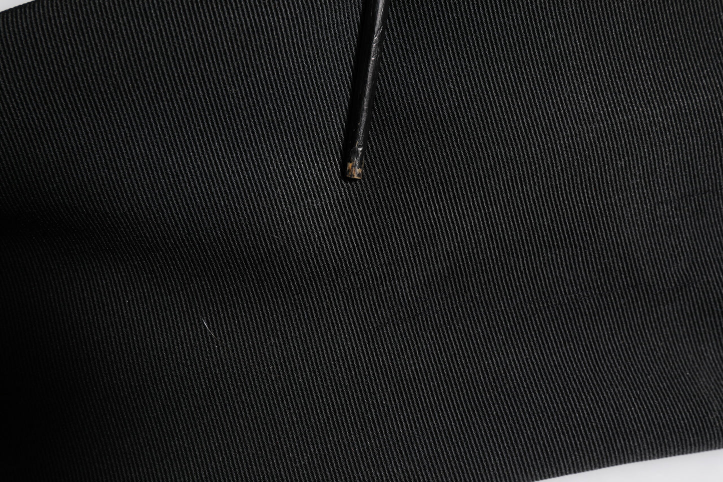 Dolce &amp; Gabbana Black Acetate HighWaist Tapered Trouser Pants
