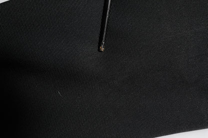 Dolce &amp; Gabbana Black Acetate HighWaist Tapered Trouser Pants