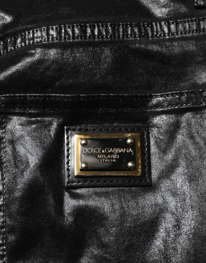 Dolce &amp; Gabbana Black High Waist Skinny GRACE Denim Jeans