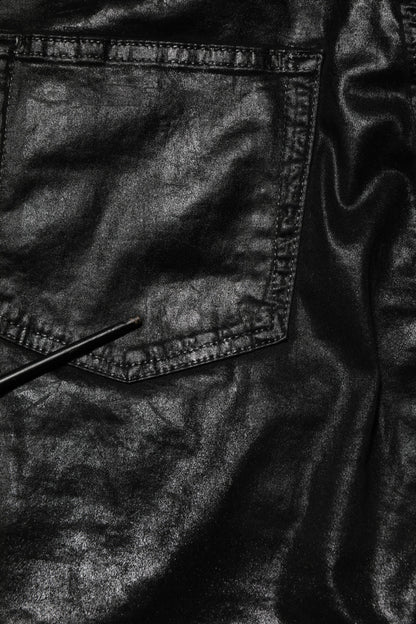 Dolce &amp; Gabbana Black High Waist Skinny GRACE Denim Jeans