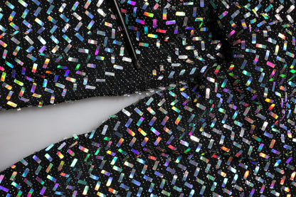 Dolce &amp; Gabbana Multicolor Sequined Leggings Trouser Pants