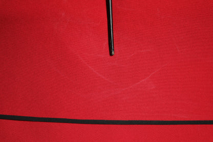 Dolce &amp; Gabbana Red Viscose Stretch Slit Sheath Midi Dress