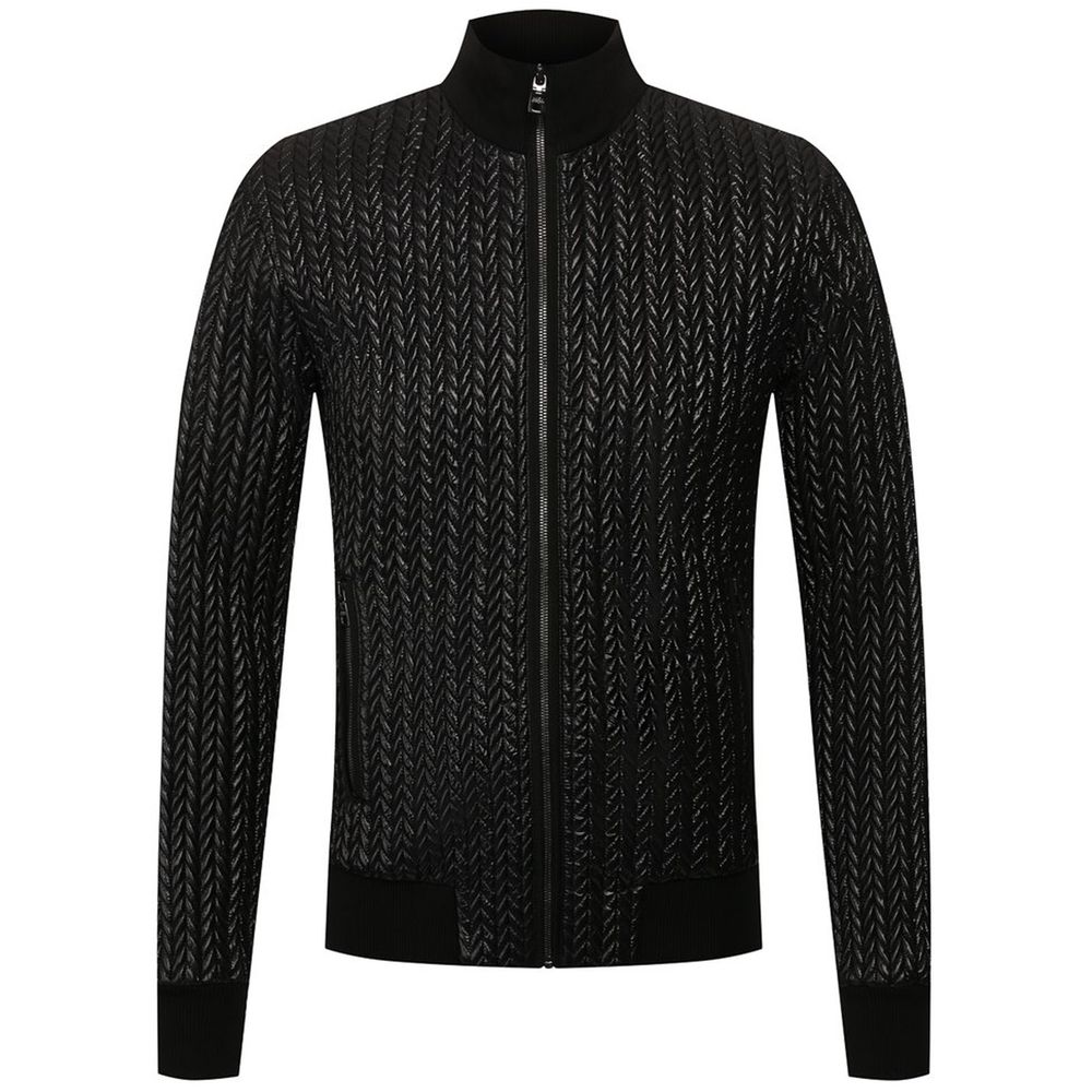 Dolce &amp; Gabbana Black Nylon Jacket