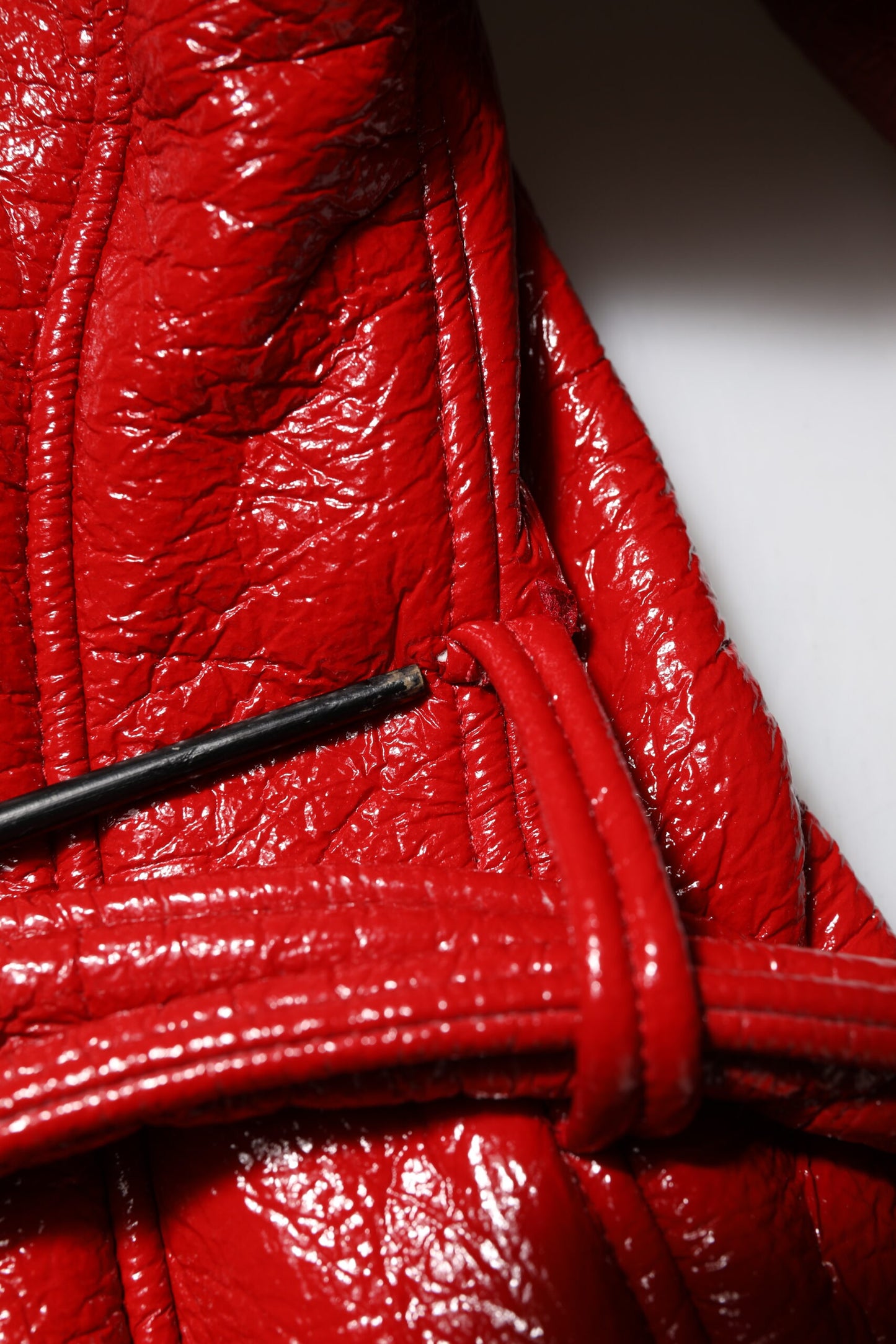 Dolce &amp; Gabbana Red Wool Single Breasted Trench Coat Jacket