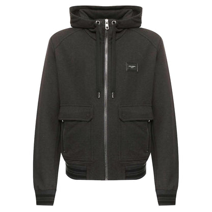 Dolce &amp; Gabbana Gray Cotton Sweater