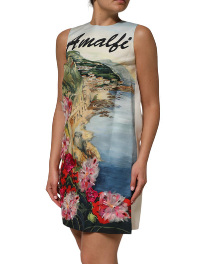 Dolce &amp; Gabbana Multicolor Crystal Embellished Mini Dress