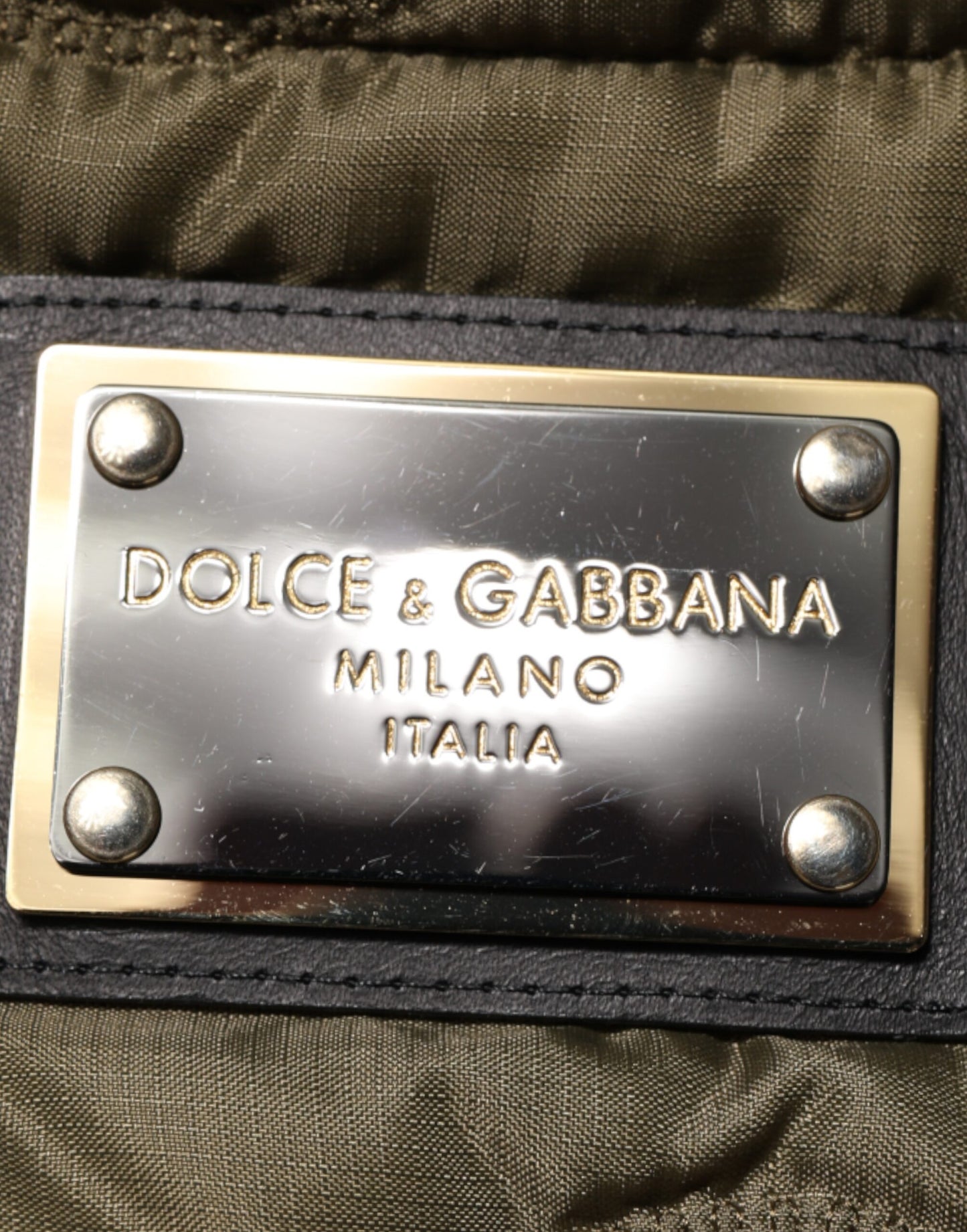 Dolce &amp; Gabbana Multicolor Patchwork PolyesterQuilted Jacket