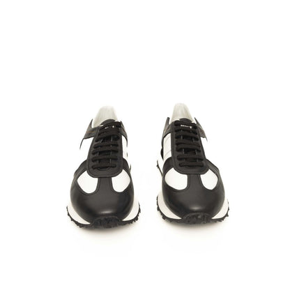 Cerruti 1881 Black Calfskin Men Sneaker by Cerruti 1881